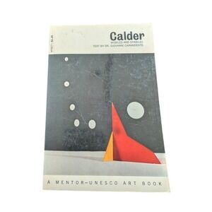 Calder Mobiles and Stabiles Giovanni Carandente Unesco Art Book 1968 1st